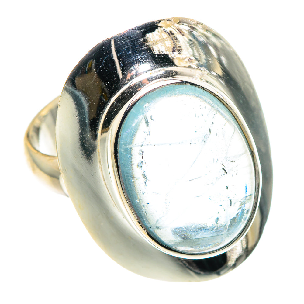 Aquamarine Rings handcrafted by Ana Silver Co - RING88687