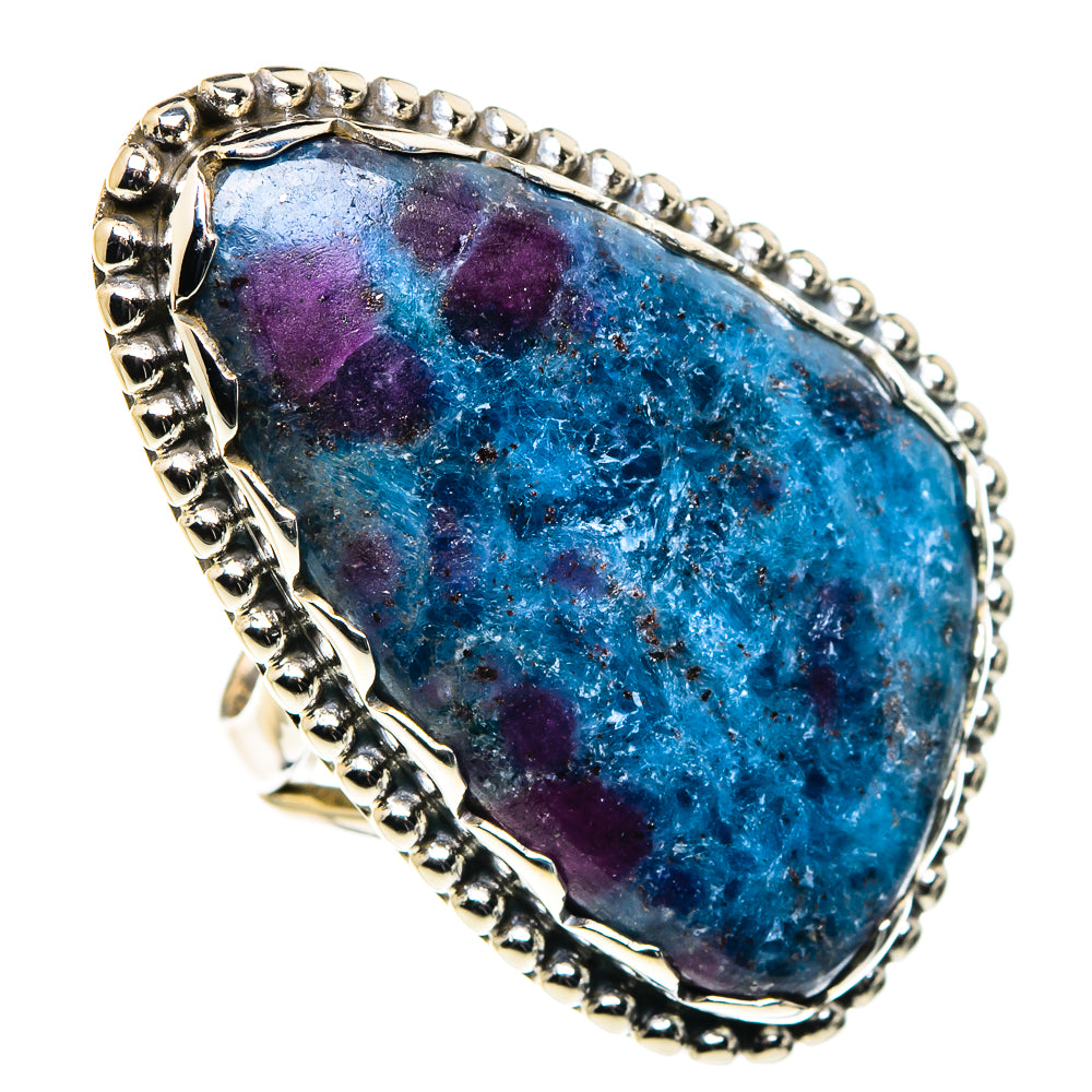 Ruby Fuchsite Rings handcrafted by Ana Silver Co - RING88692