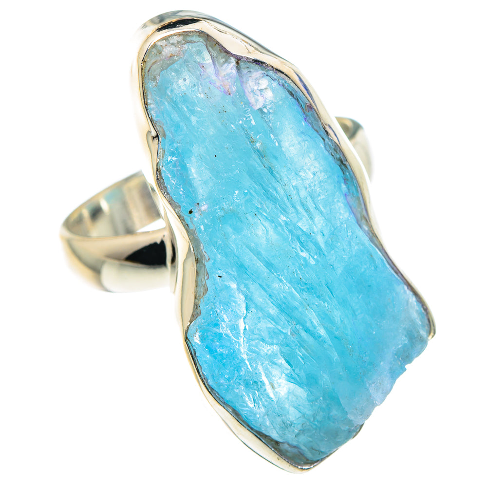 Aquamarine Rings handcrafted by Ana Silver Co - RING88697