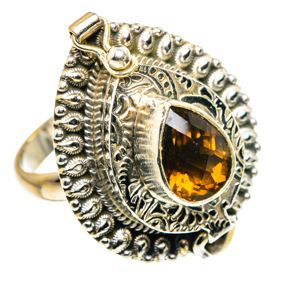 Smoky Quartz Rings handcrafted by Ana Silver Co - RING88702