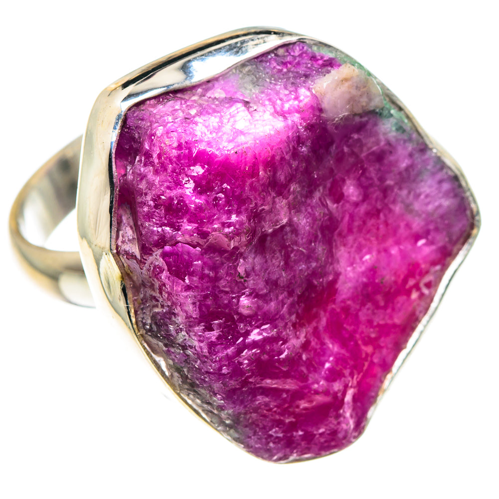 Ruby Fuchsite Rings handcrafted by Ana Silver Co - RING88708