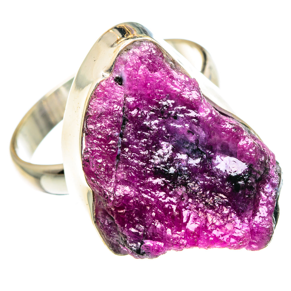 Ruby Fuchsite Rings handcrafted by Ana Silver Co - RING88709