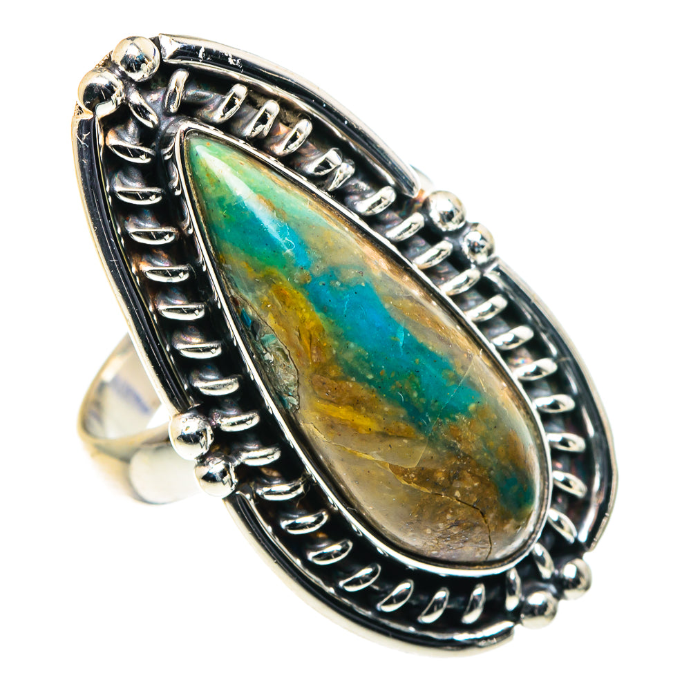 Peruvian Opal Rings handcrafted by Ana Silver Co - RING88732