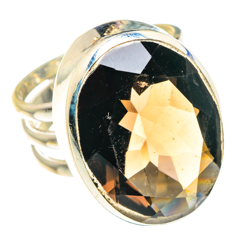 Smoky Quartz Rings handcrafted by Ana Silver Co - RING88734