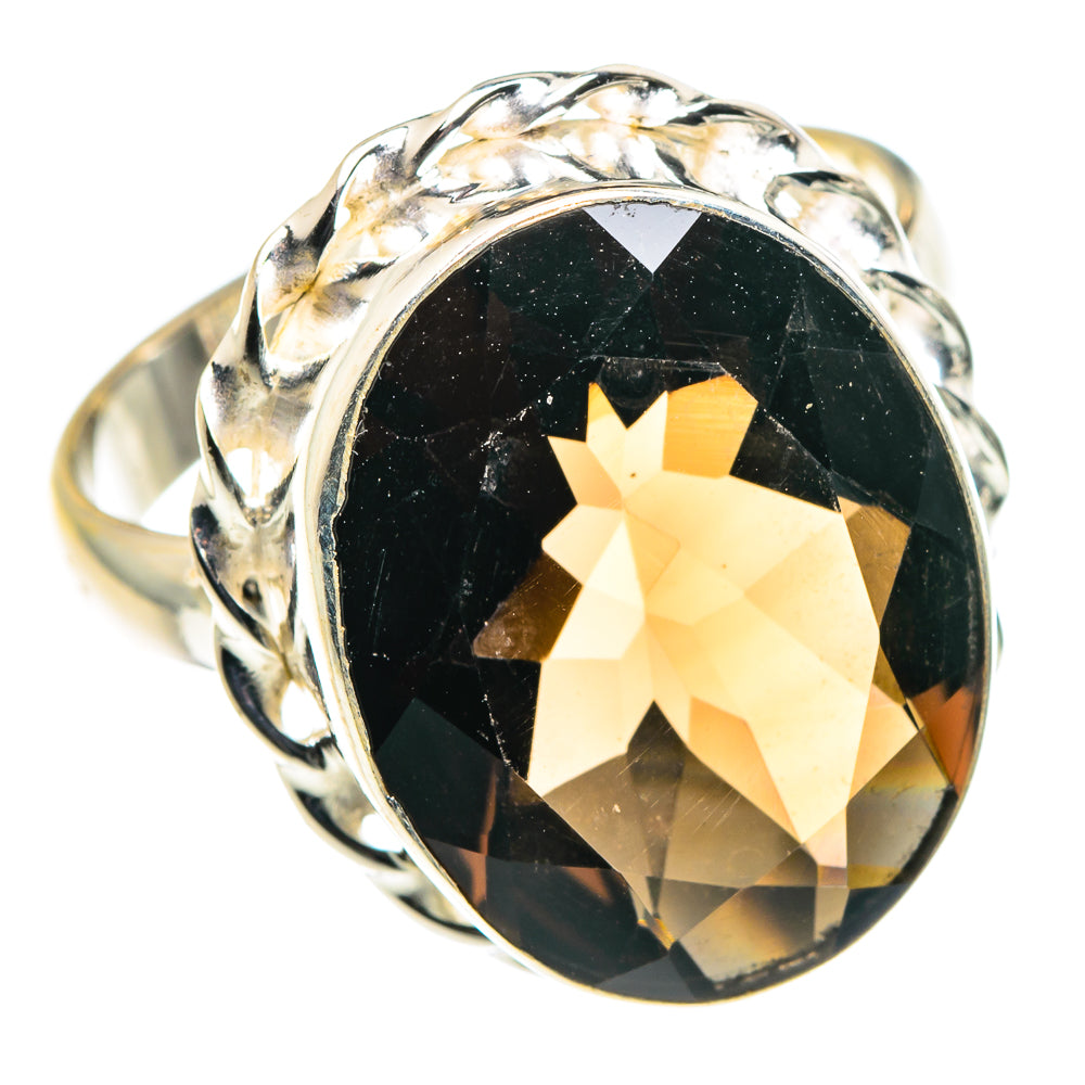 Smoky Quartz Rings handcrafted by Ana Silver Co - RING88736