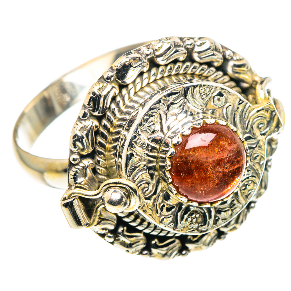 Sunstone Rings handcrafted by Ana Silver Co - RING88737