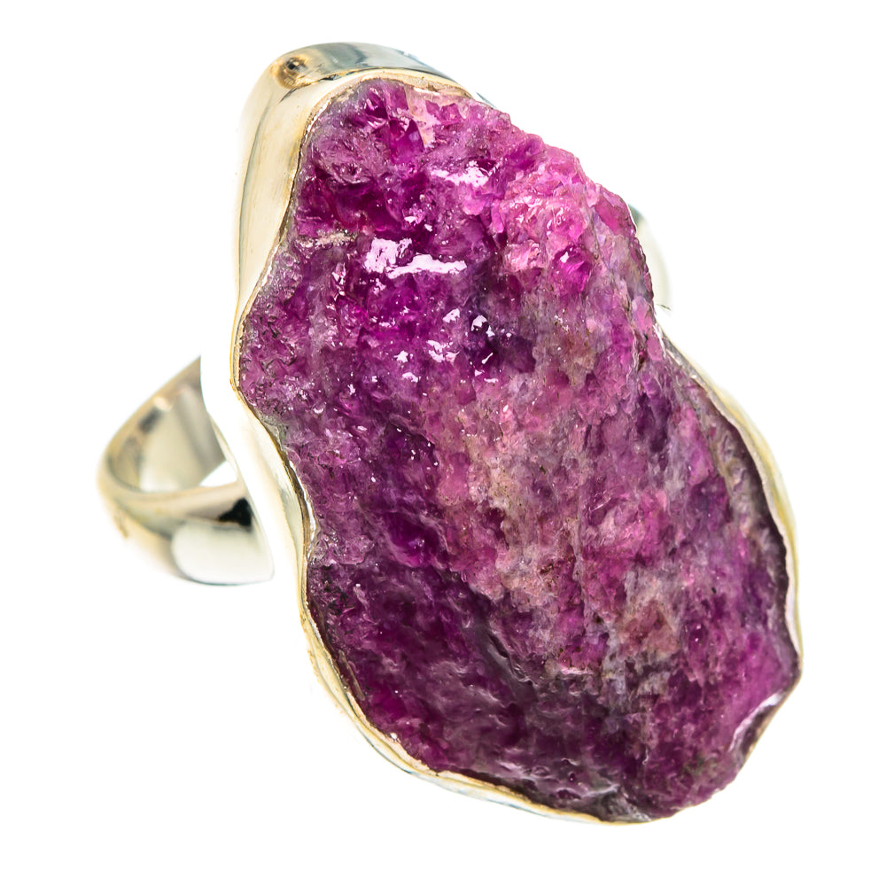 Ruby Fuchsite Rings handcrafted by Ana Silver Co - RING88739
