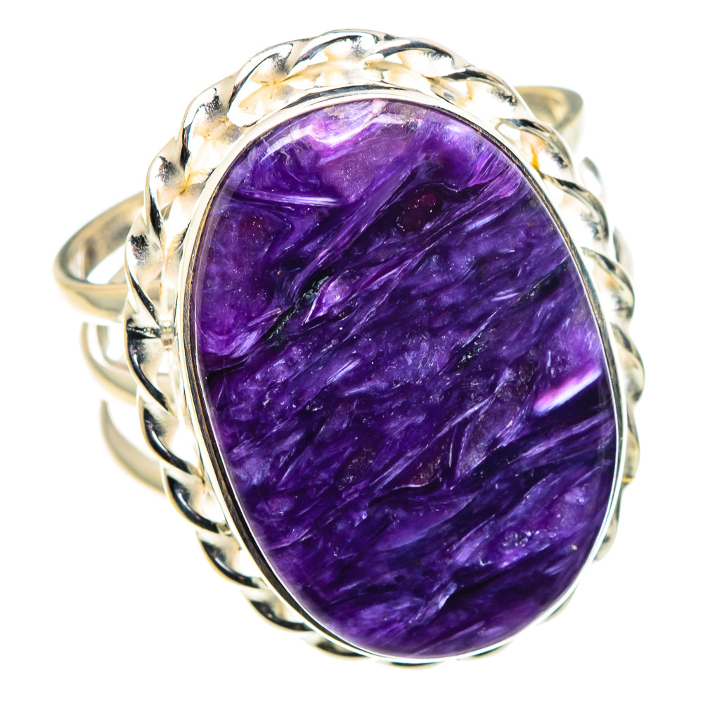 Charoite Rings handcrafted by Ana Silver Co - RING88741