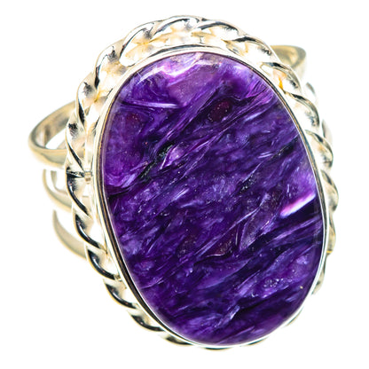 Charoite Rings handcrafted by Ana Silver Co - RING88741