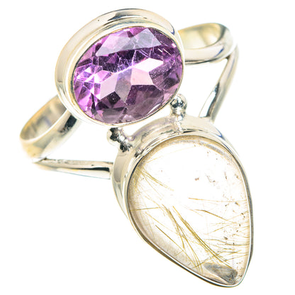 Rutilated Quartz Rings handcrafted by Ana Silver Co - RING88750