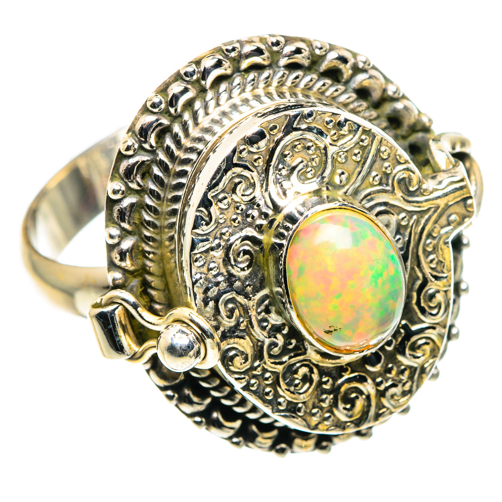 Ethiopian Opal Rings handcrafted by Ana Silver Co - RING88751