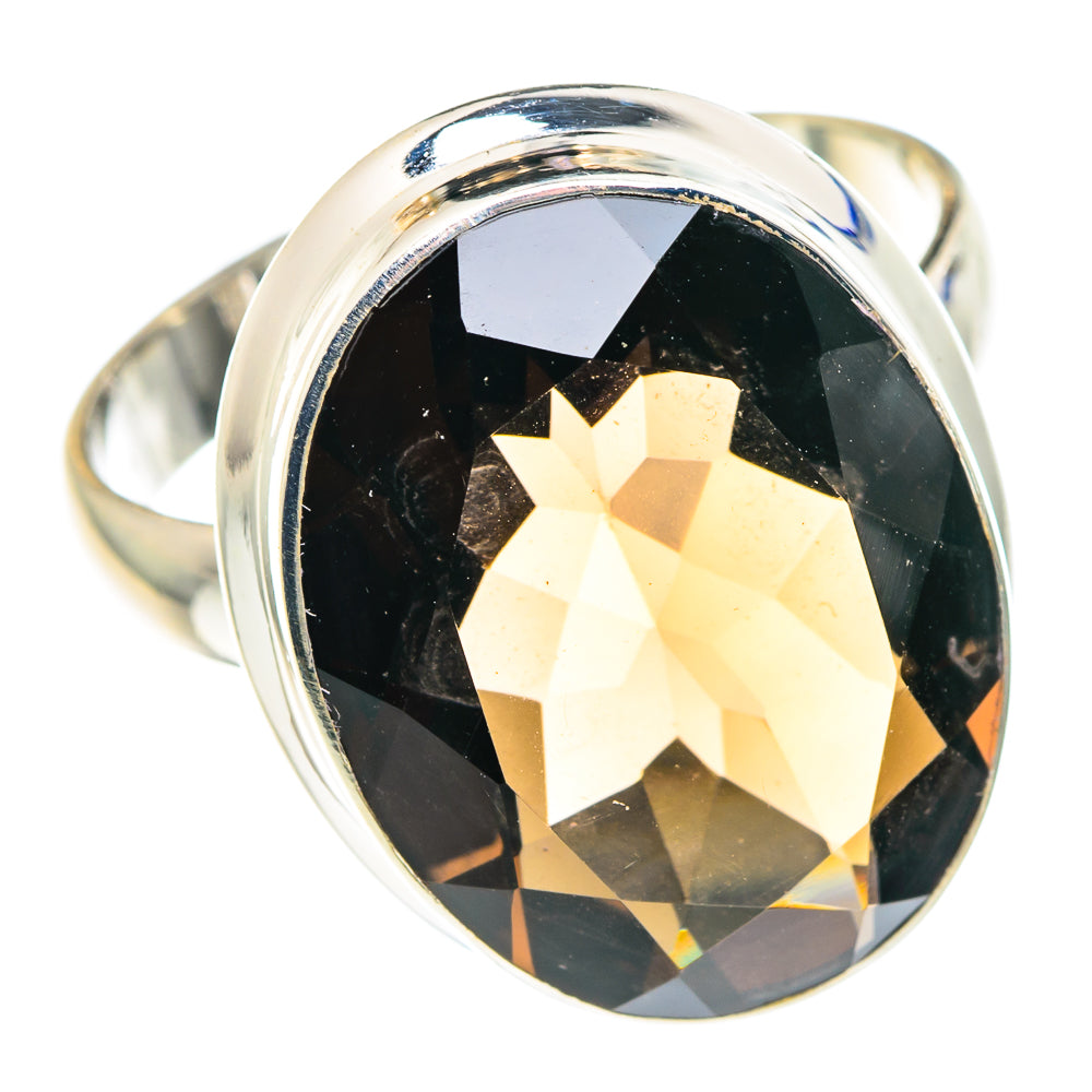 Smoky Quartz Rings handcrafted by Ana Silver Co - RING88766