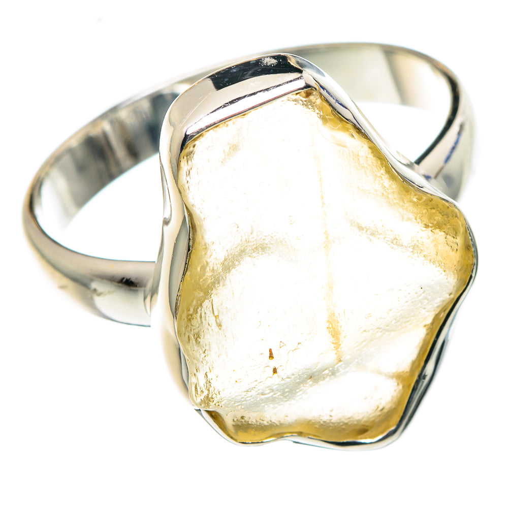 Libyan Glass Rings handcrafted by Ana Silver Co - RING88768 - Photo 2
