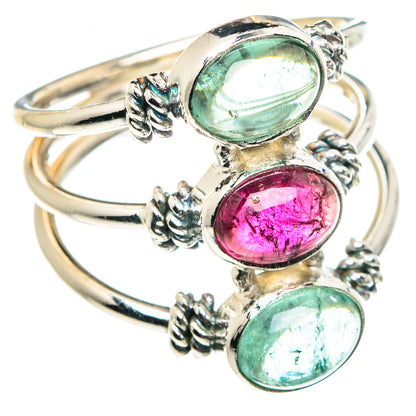 Pink Tourmaline Rings handcrafted by Ana Silver Co - RING88780