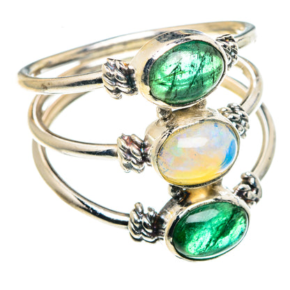 Ethiopian Opal Rings handcrafted by Ana Silver Co - RING88781