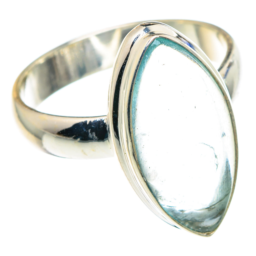 Aquamarine Rings handcrafted by Ana Silver Co - RING88790