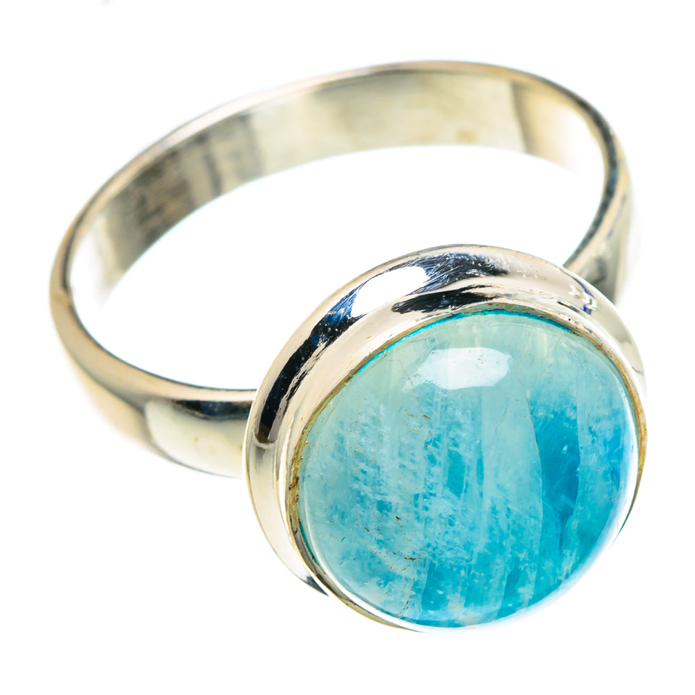 Rainbow Moonstone Rings handcrafted by Ana Silver Co - RING88795