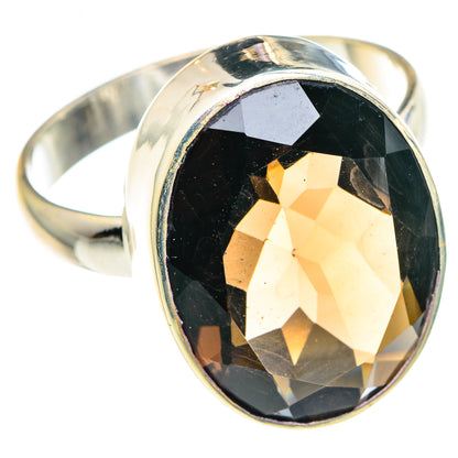 Smoky Quartz Rings handcrafted by Ana Silver Co - RING88799