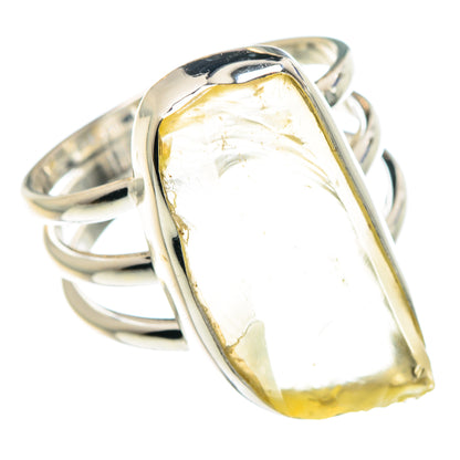 Libyan Glass Rings handcrafted by Ana Silver Co - RING88803 - Photo 2
