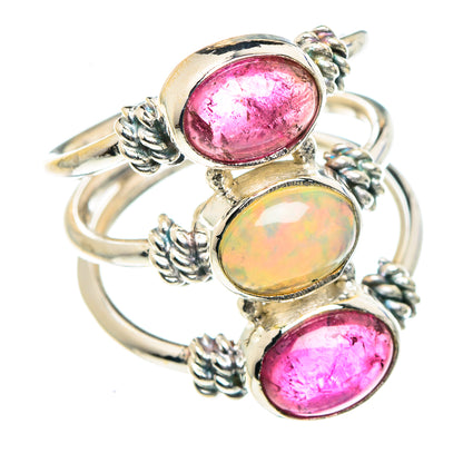 Ethiopian Opal Rings handcrafted by Ana Silver Co - RING88816