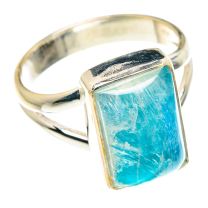 Rainbow Moonstone Rings handcrafted by Ana Silver Co - RING88828