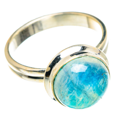 Rainbow Moonstone Rings handcrafted by Ana Silver Co - RING88832