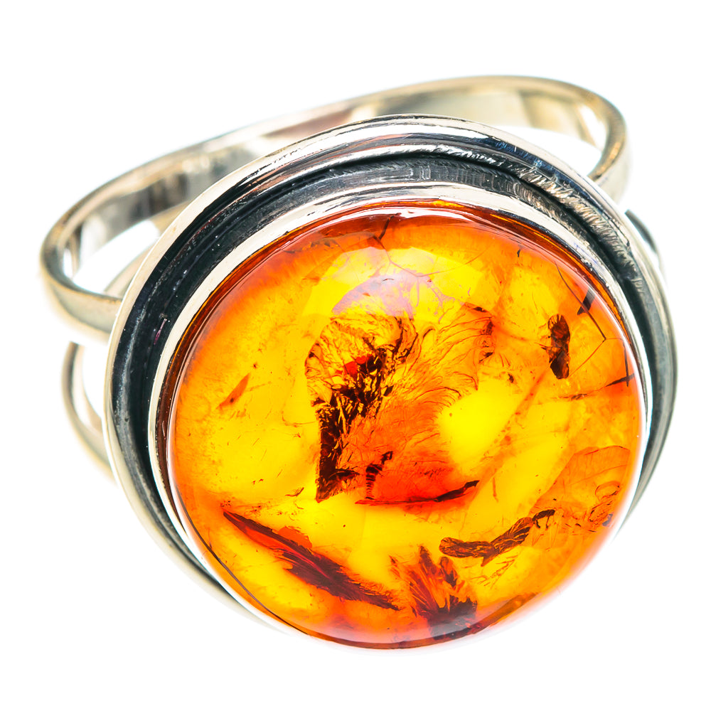 Baltic Amber Rings handcrafted by Ana Silver Co - RING88835