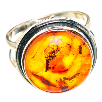 Baltic Amber Rings handcrafted by Ana Silver Co - RING88835