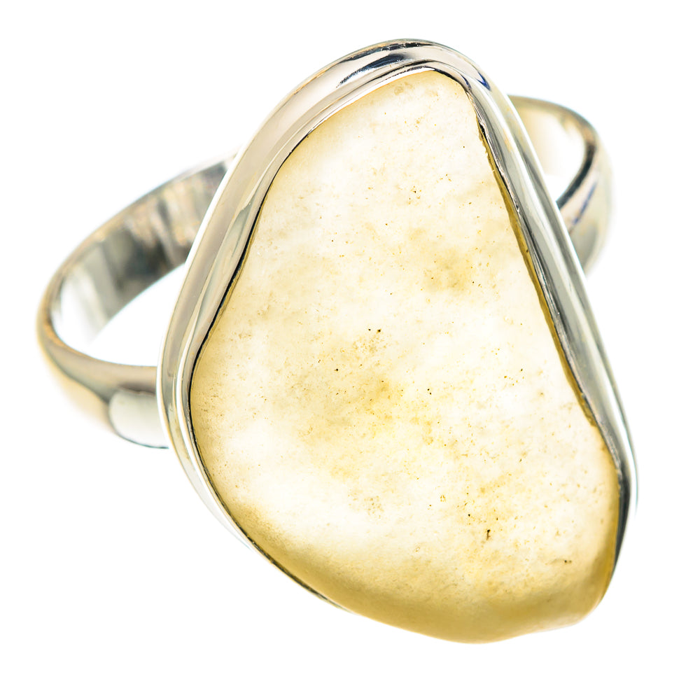 Libyan Glass Rings handcrafted by Ana Silver Co - RING88838 - Photo 2