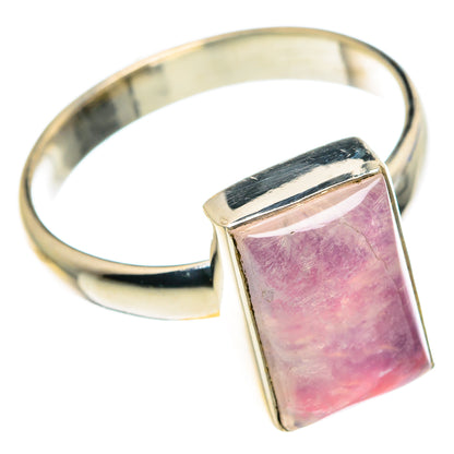 Pink Moonstone Rings handcrafted by Ana Silver Co - RING88839