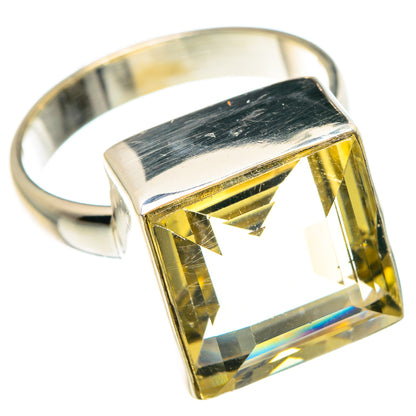 Lemon Quartz Rings handcrafted by Ana Silver Co - RING88851