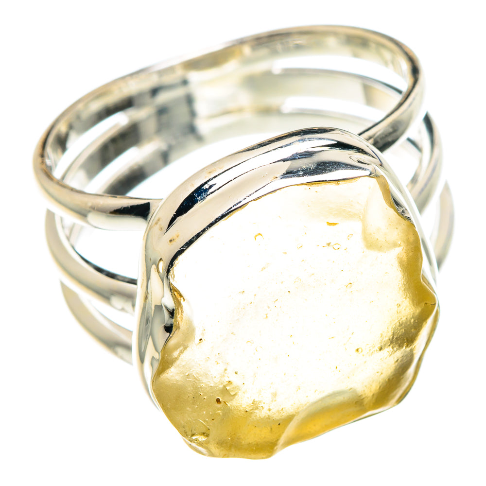 Libyan Glass Rings handcrafted by Ana Silver Co - RING88869 - Photo 2