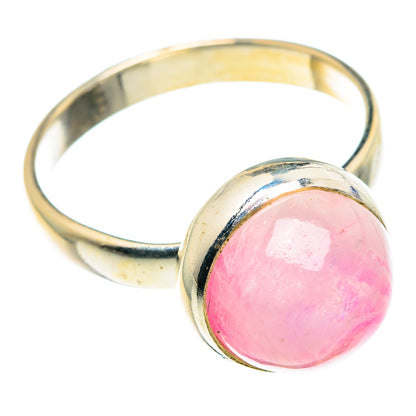 Pink Moonstone Rings handcrafted by Ana Silver Co - RING88871