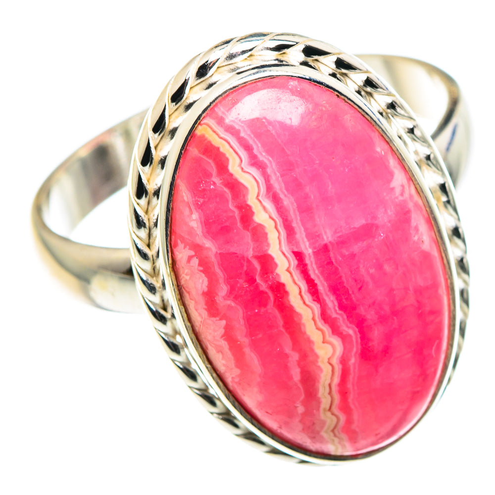 Rhodochrosite Rings handcrafted by Ana Silver Co - RING88872