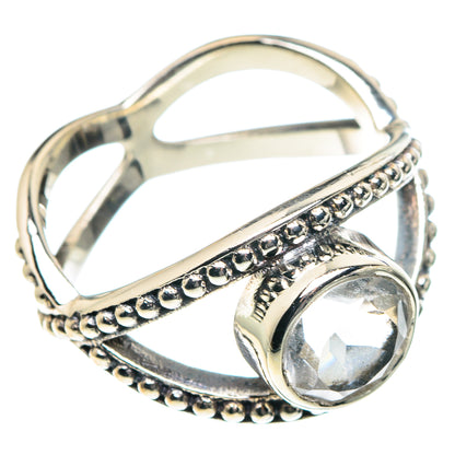 White Quartz Rings handcrafted by Ana Silver Co - RING88878