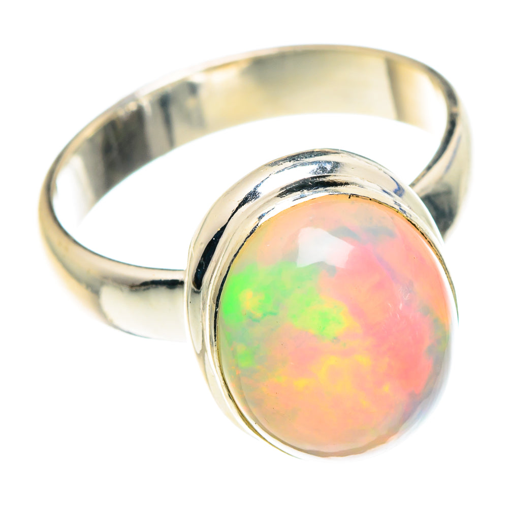 Ethiopian Opal Rings handcrafted by Ana Silver Co - RING88882