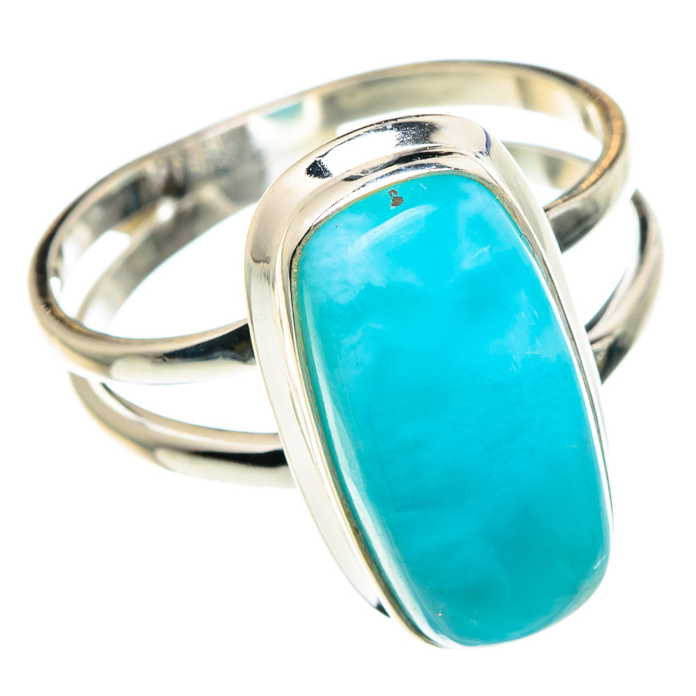 Larimar Rings handcrafted by Ana Silver Co - RING88891