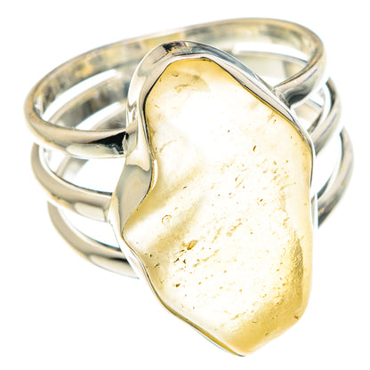 Libyan Glass Rings handcrafted by Ana Silver Co - RING88900 - Photo 2