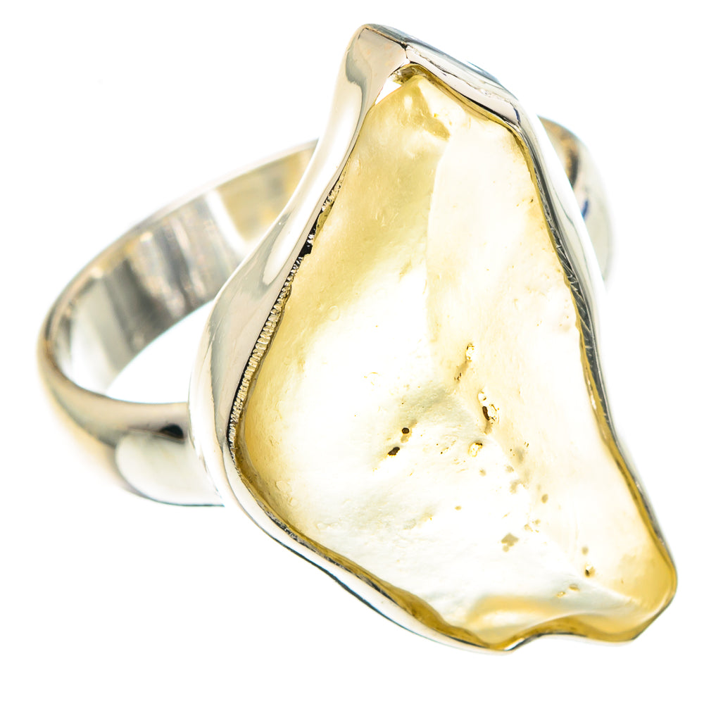 Libyan Glass Rings handcrafted by Ana Silver Co - RING88901