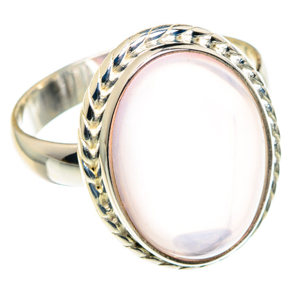 Rose Quartz Rings handcrafted by Ana Silver Co - RING88902