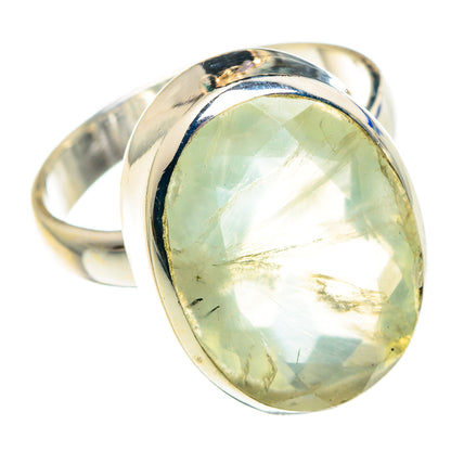 Prehnite Rings handcrafted by Ana Silver Co - RING88928