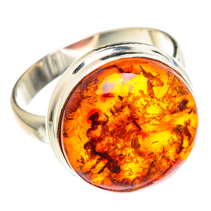 Baltic Amber Rings handcrafted by Ana Silver Co - RING88932
