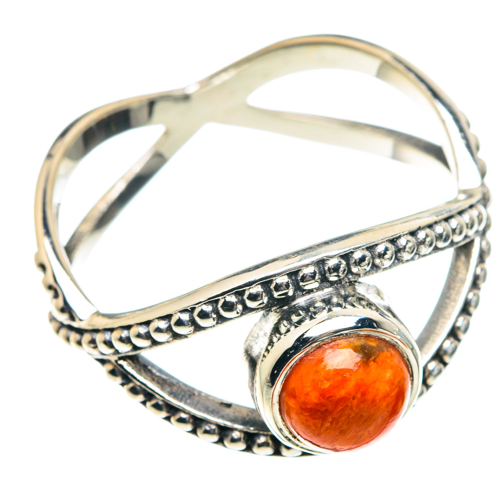 Sponge Coral Rings handcrafted by Ana Silver Co - RING88965