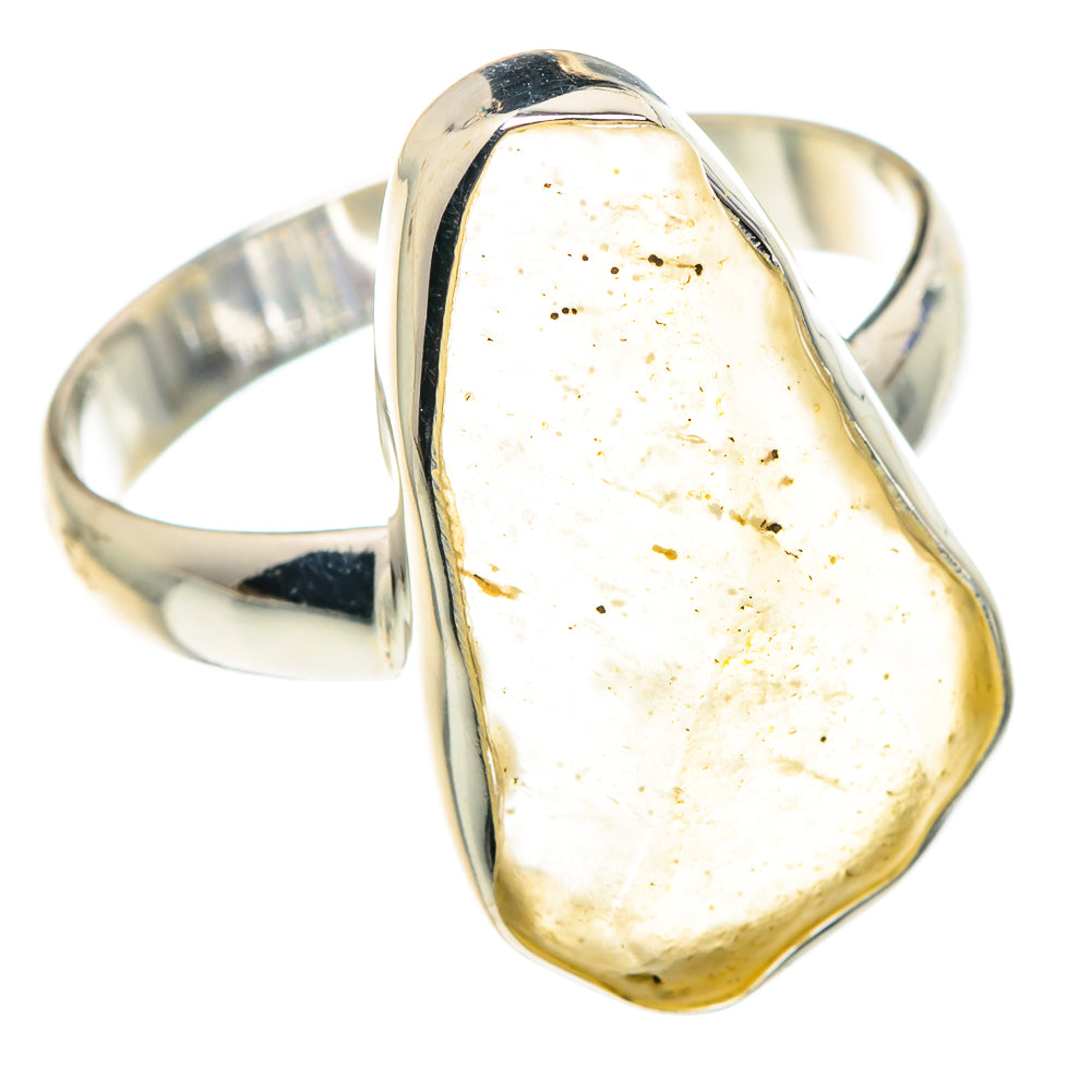 Libyan Glass Rings handcrafted by Ana Silver Co - RING88993 - Photo 2