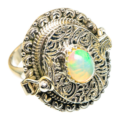 Ethiopian Opal Rings handcrafted by Ana Silver Co - RING89003