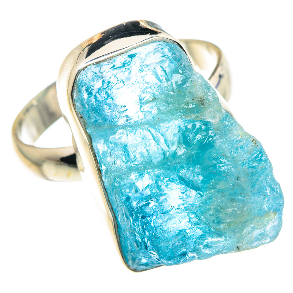 Aquamarine Rings handcrafted by Ana Silver Co - RING89006