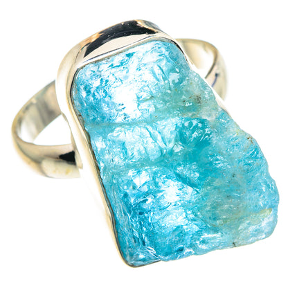 Aquamarine Rings handcrafted by Ana Silver Co - RING89006
