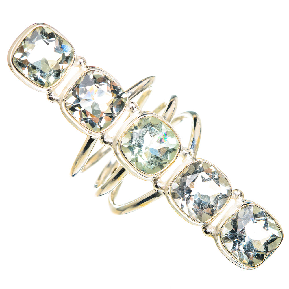 White Quartz Rings handcrafted by Ana Silver Co - RING89013