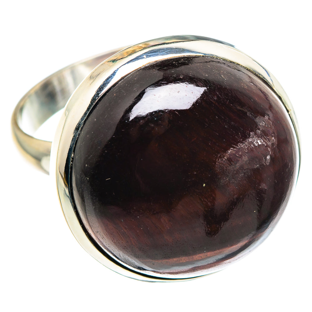 Red Tiger Eye Rings handcrafted by Ana Silver Co - RING89016