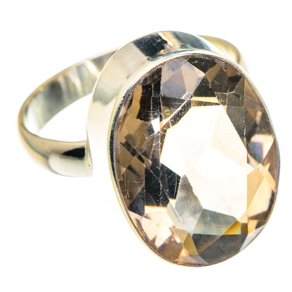 Smoky Quartz Rings handcrafted by Ana Silver Co - RING89018